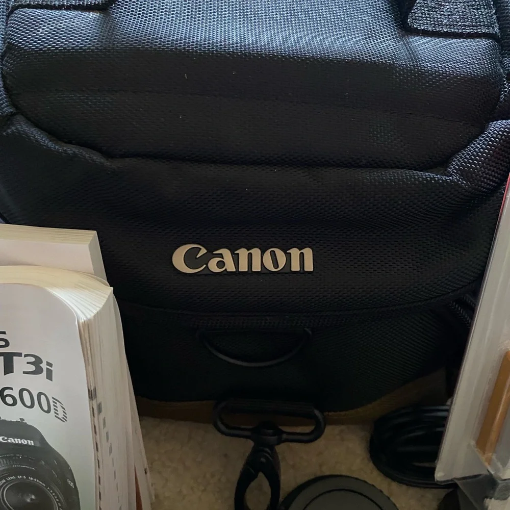 Canon EOS 600D DSLR Camera Kit - Black